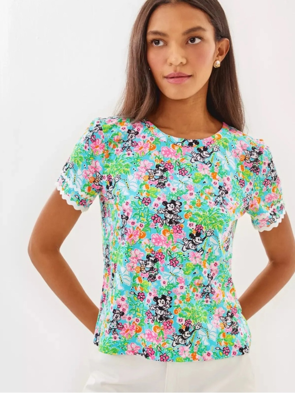 Lilly loves Disney Claremont knit top size Small